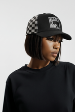 Load image into Gallery viewer, Black is Dope Trucker hat
